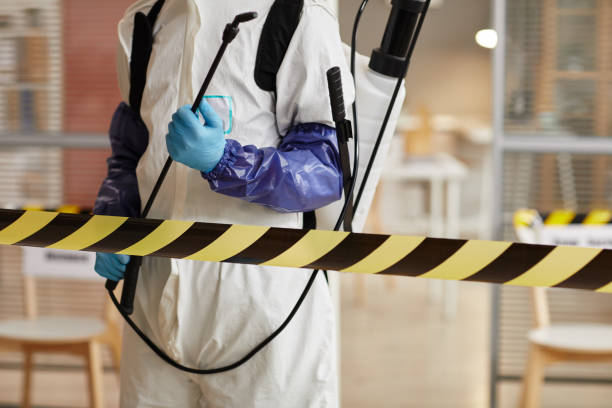 Professional Crime Scene Cleanup technician working in Cascade, ID